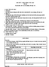 Giáo án Âm nhạc Lớp 7 (Sách Kết nối tri thức) - Chủ đề 7 Cuộc sống tươi đẹp - Năm học 2022-2023